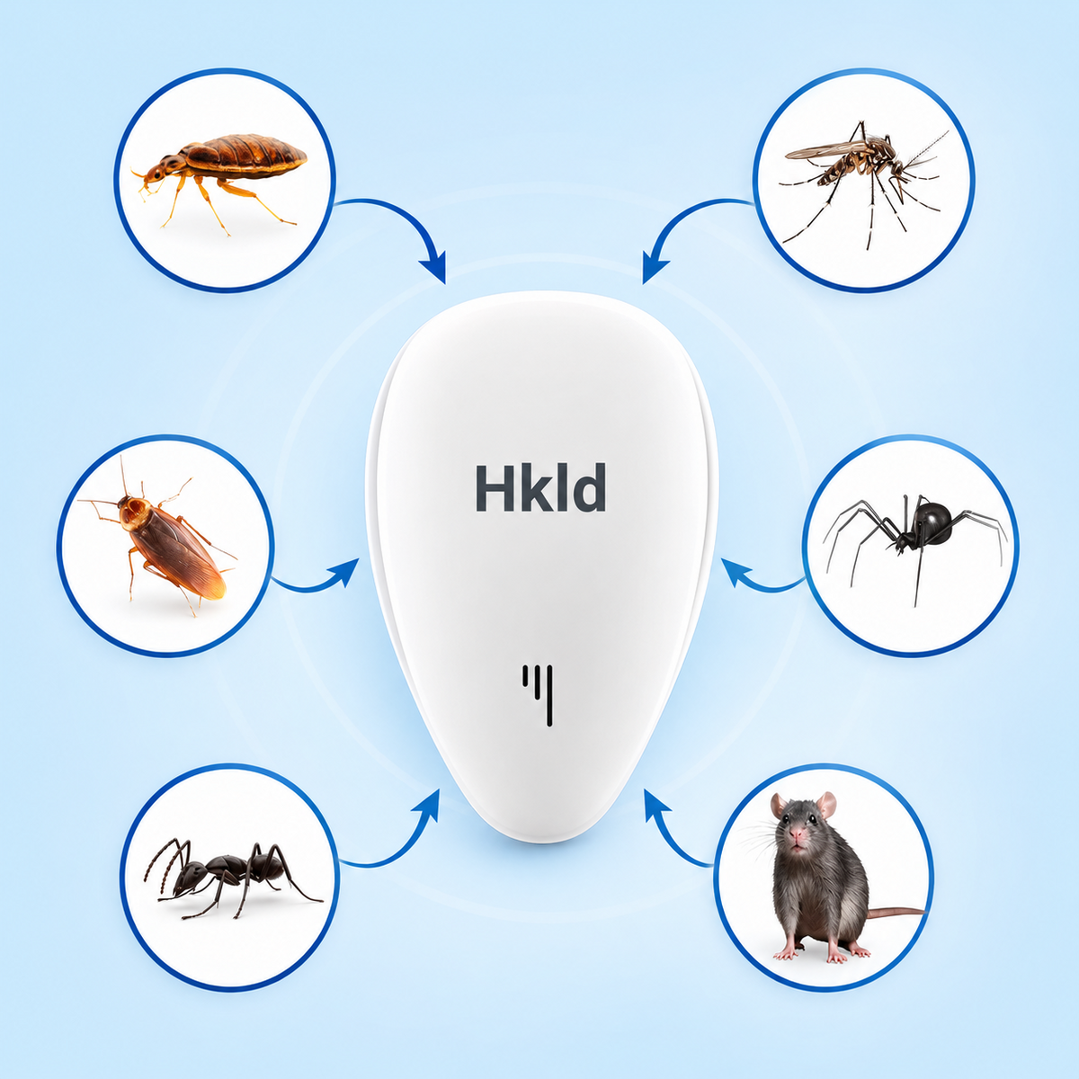Plug-In Pest Repeller – Protect Every Room Without Sprays or Traps