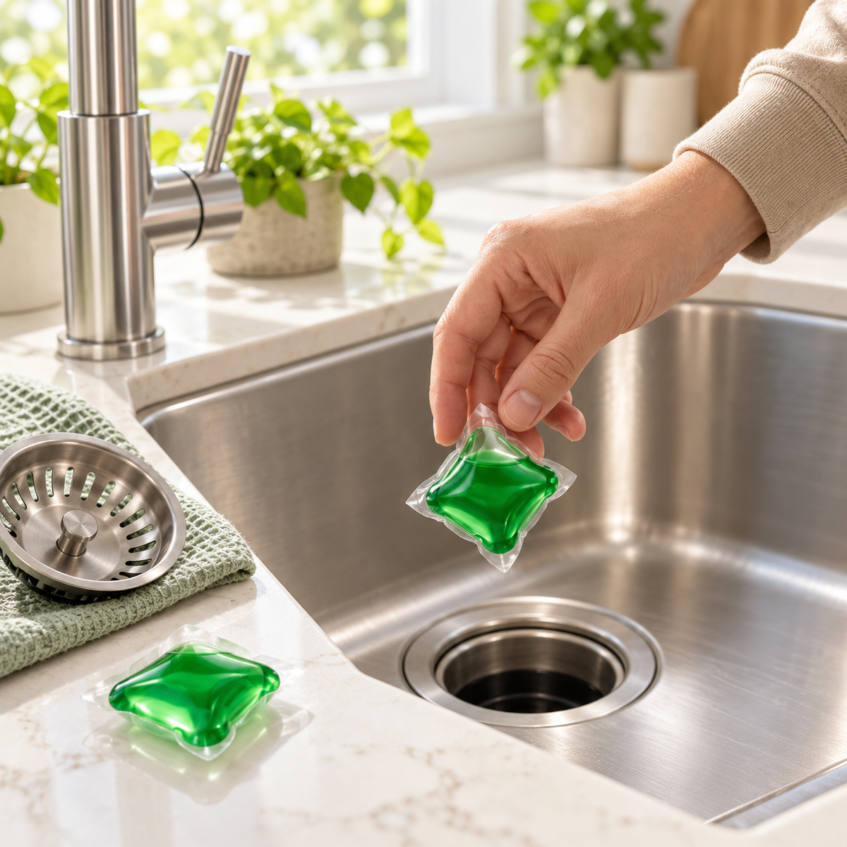🥳2026 HOT SALE🥳💞50K+ SOLD!|Drain Deodorizer Pods 🚰✅