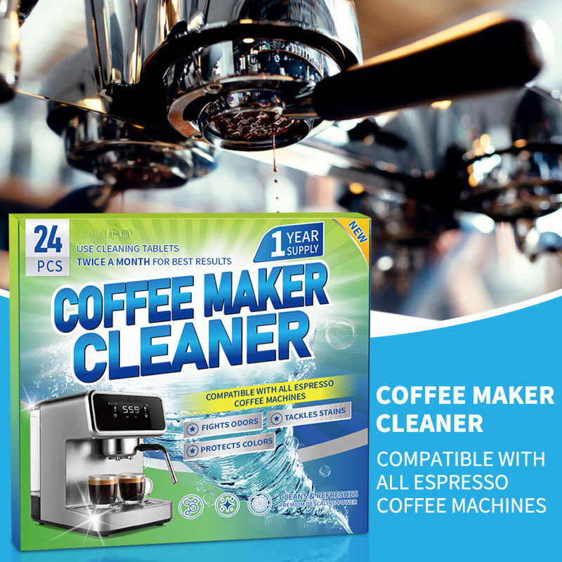 Effortless Coffee Machine Cleaner - Clean Without Taking It Apart⬆️