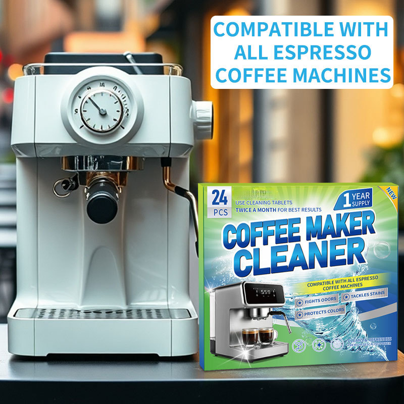 Effortless Coffee Machine Cleaner - Clean Without Taking It Apart⬆️