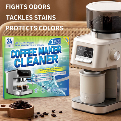 Effortless Coffee Machine Cleaner - Clean Without Taking It Apart⬆️