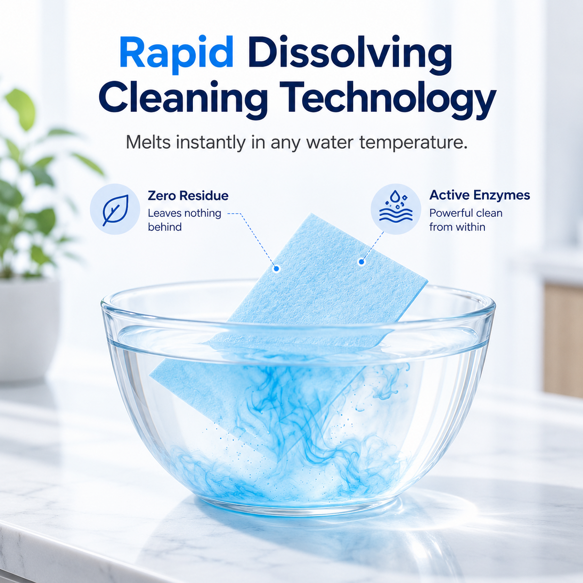 ✨   FloorGlow™ 4-in-1 Cleaning Sheets