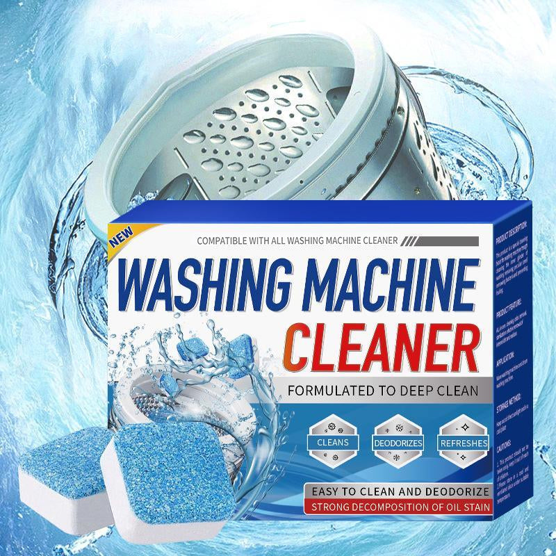 🔥 BUY 2 GET 1 FREEW,ashing Machine Cleaning Tablets-12 Tablets Pack-Deep cleaning, descaling and deodorizing✅